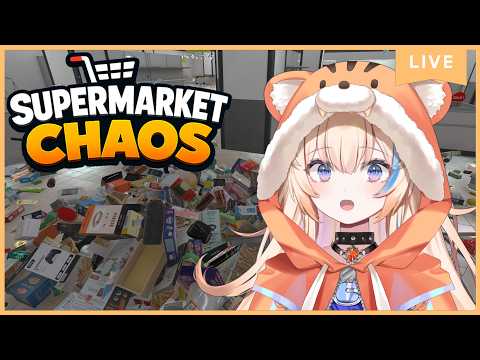 I HAVE TO ORGANIZE ALL OF THIS.【SUPERMARKET CHAOS】