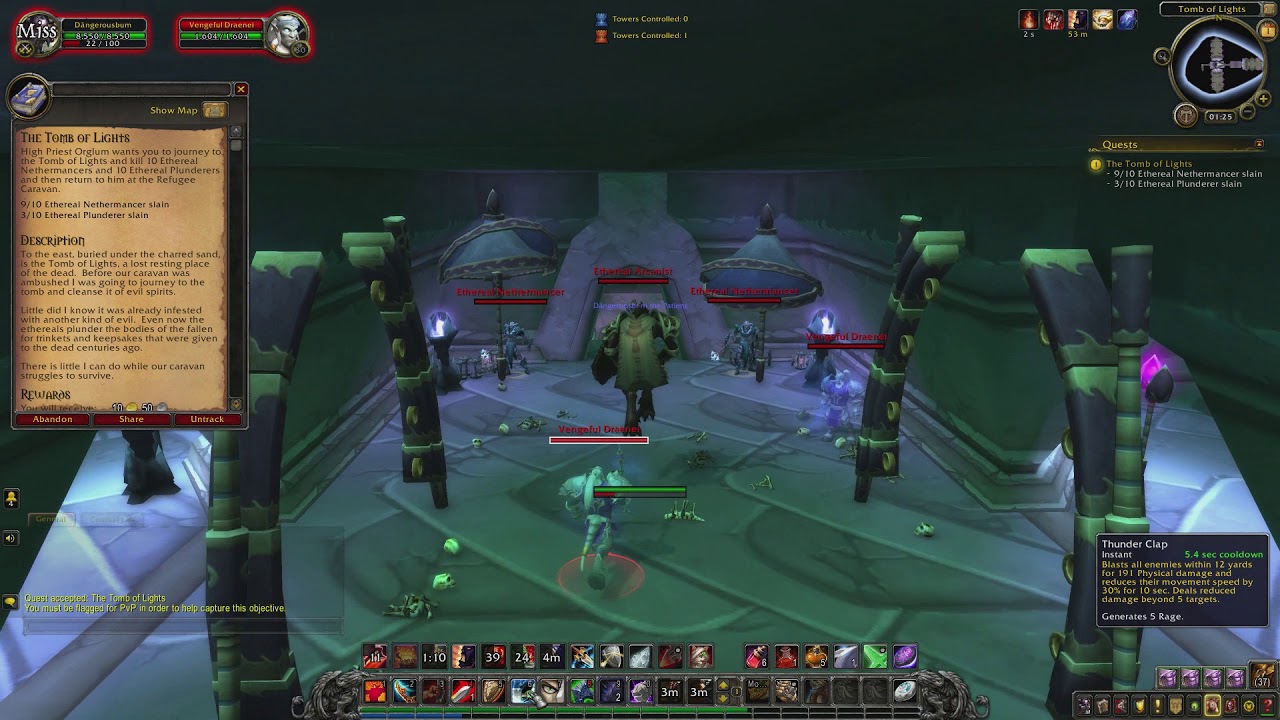 World of Warcraft: The Tomb of Lights - Quest ID 10840 (Gameplay/Walkthrough)