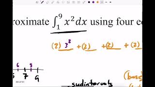 #1 Midpoint Riemann Sum
