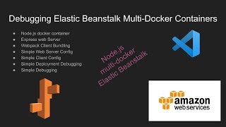 Debugging and deploying Express Server in a Elastic Beanstalk Multi Docker Container Configuration