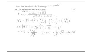 Add Math 2015 W21 Q3 | Relative Velocity | Vector | 4037 | 0606 | Oct Nov | Winter | Paper 21