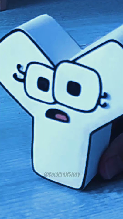 Paper Alphabet Lore Y | Who? - 4 #shorts