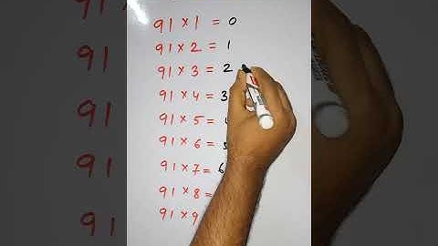 91 Table Super Tricks 😃🔥 #shorts #viralvideo  #shortvideo #mathstricks #viralshort #mathematics