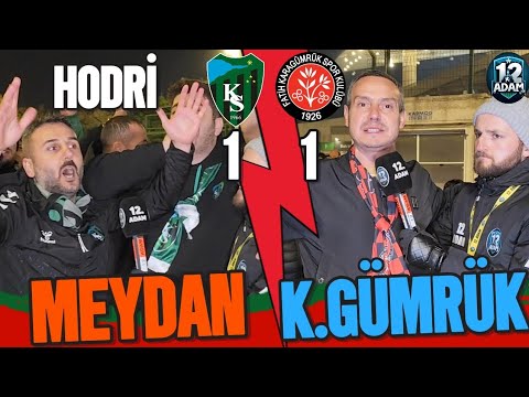 KARAGÜMRÜK 1-1 KOCAELİSPOR MAÇI TARAFTAR RÖPORTAJI.(İki Röportaj Tek Bölüm )#karagümrük #kocaelispor