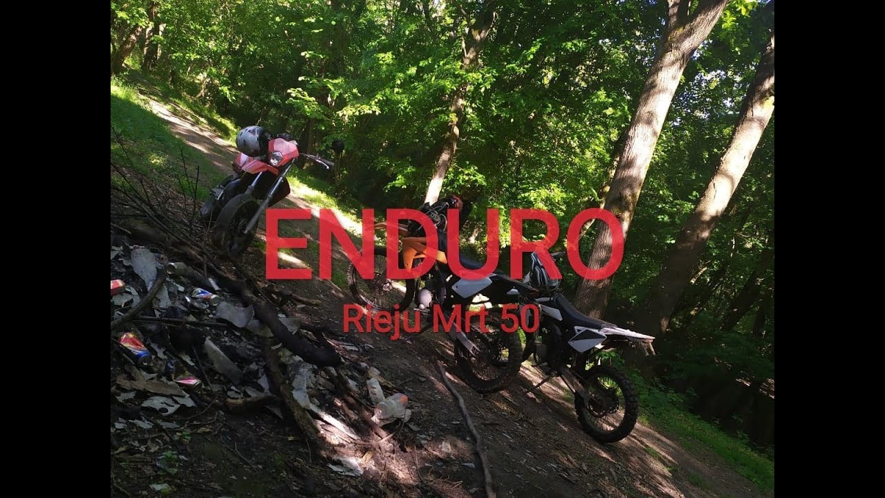 Moto Rieju MRT enduro 50cc - Une moto off-road nerveuse