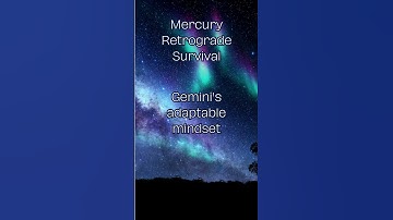 Mercury Retrograde Survival #mercuryretrograde  #horoscope #astrology #gemini #manifestation