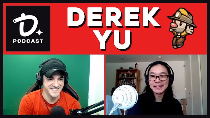 Derek Yu Creator of Spelunky 2 In Depth Interview