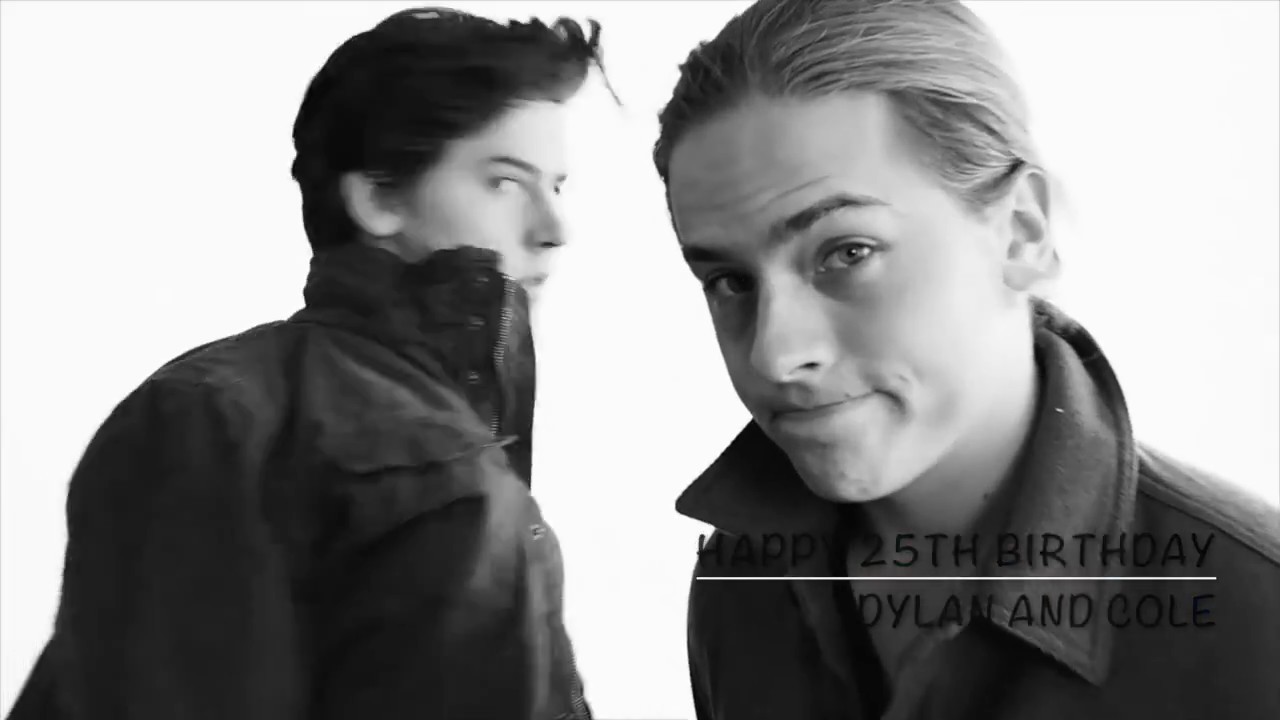 Happy 25th Birthday Dylan and Cole Sprouse