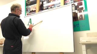 Traditional Signwriter - Signwriting Part 1