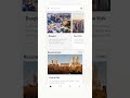 Flutter travel cities list screen — one command install