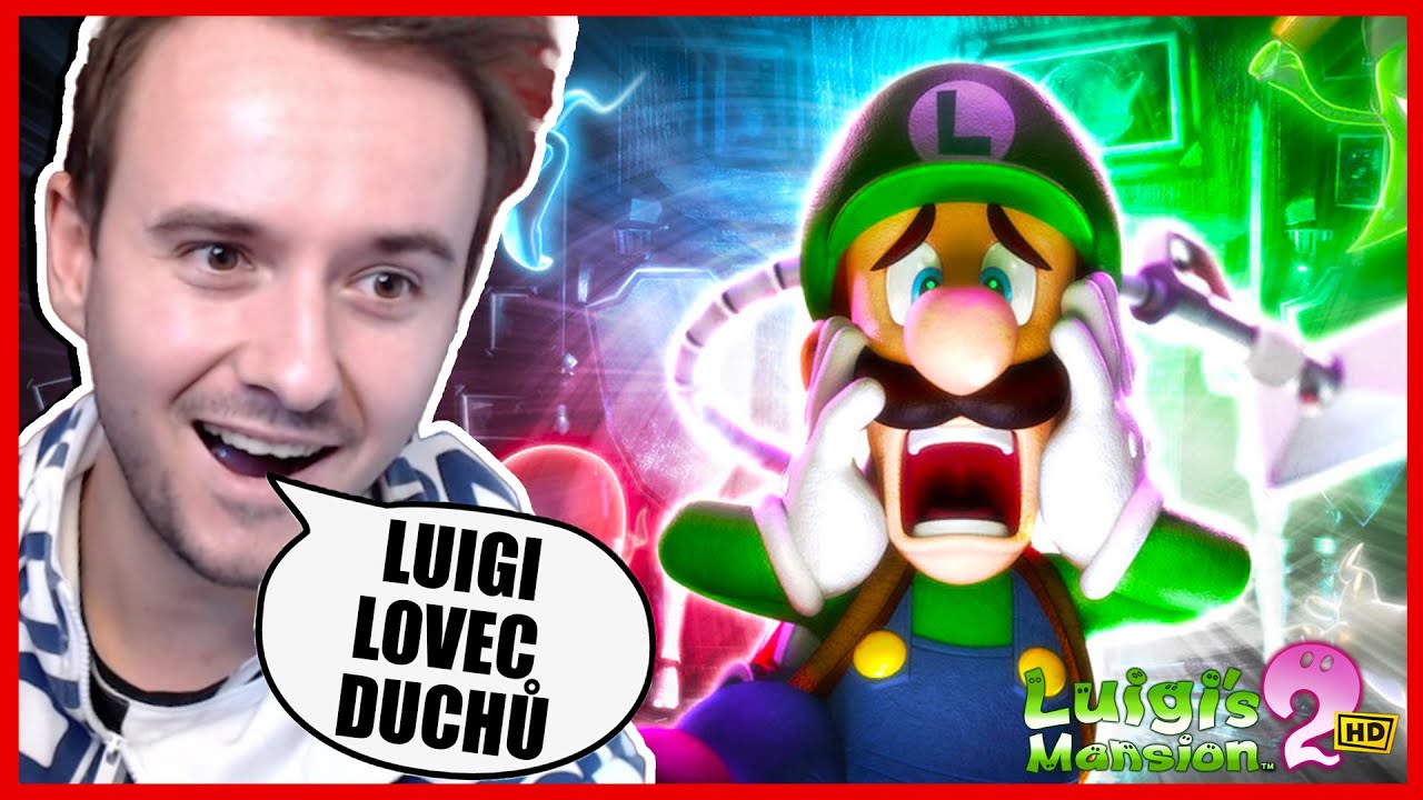 CHYTÁM DUCHY V DĚSIVÉM DOMĚ!😱 Luigi´s Mansion 2 HD
