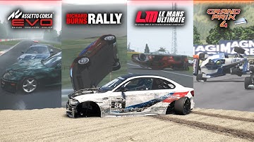 DAMAGE PHYSICS in 20+ Sim Racing Games