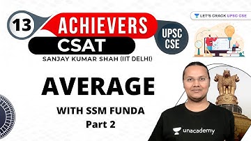 UPSC CSE Achievers | Average | With SSM FUNDA | Part 2 | UPSC CSE/IAS 2021/22  #csat #upsc