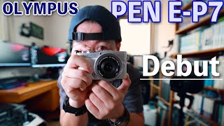 【カメラ】OLYMPUS PEN E-P7を本気レビュー！これが令和のPEN！