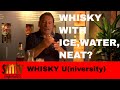 Should I Add Water or Ice to my Scotch Whisky - Whisky University