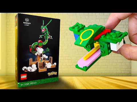 Can I build LEGO Rayquaza WITHOUT instructions?