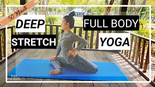 50 Min Deep Stretch | Full Body Yoga | Yoga for Health | Yoga with KruNa | โยคะยืดเหยียดทั่วร่างกาย