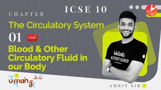 The Circulatory System L-1 (Blood and Other Circulatory Fluid in Our Body) ICSE 10 Biology | Vedantu