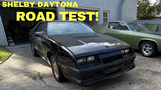 My rebuilt Shelby Turbo Daytona Rips! (First Drive  Dodge Daytona Turbo Z Project)