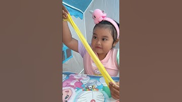 CARA BIKIN SLIME GAMPANG ANTI GAGAL!! #shorts #carabuatslime  #slime #clayslime #clay