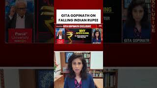 Falling Indian Rupee: Former IMF Dy MD Gita Gopinath Responds Amid West Asia Crisis #shorts