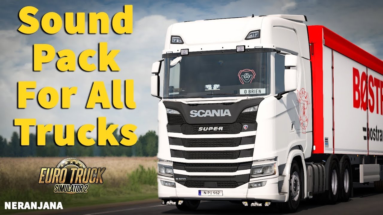 ETS 2 Mod Sound pack for all trucks V2.2.1 [ETS2 v1.36] *RJL & SCS