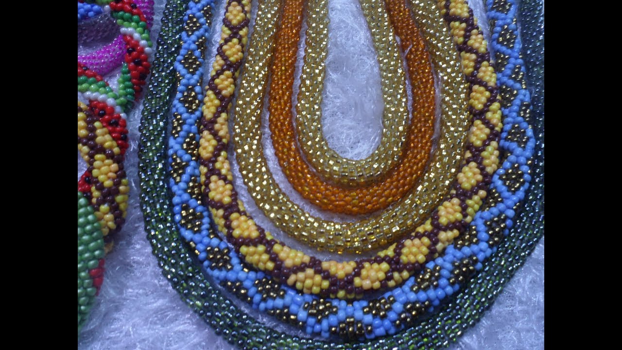 مذكرات وتعريف بأدوات و خامات  شغل الكروشيه بالخرز سلسلة دروس جديدة