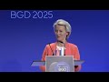 An Era of Geoeconomics: President von der Leyen at the Berlin Global Dialogue
