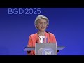 An Era of Geoeconomics: President von der Leyen at the Berlin Global Dialogue