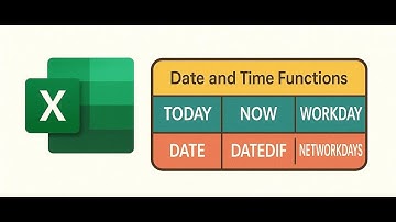 Essential Excel Date Functions: TODAY, DATEDIF, WORKDAY, NETWORKDAYS Explained