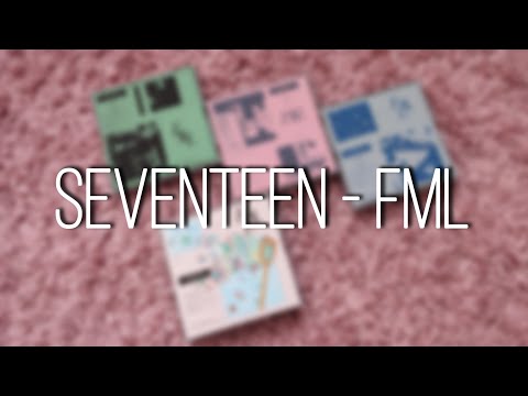 SEVENTEEN 'FML' regulars + carat ver. | распаковка альбомов