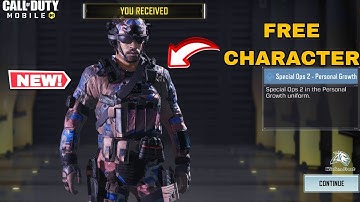 How to Get FREE Special Ops 2 - Personal Growth Character in Season 6 2024 Cod Mobile