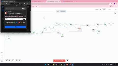 Workflow n8n đăng bài tự động vào các group, chạy đa luồng nhiều account 1 lúc.