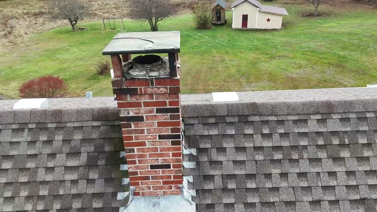 Chimney Repair, New Crown, Cap and Repoining - Exeter, Maine
