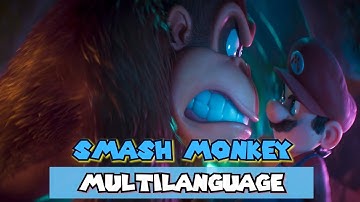 The Super Mario Bros. Movie - Smash Monkey - One Line Multilanguage (75 Languages)