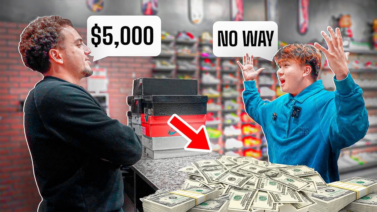 SPENDING $500,000 ON SNEAKERS IN 80 MINUTES!!!! (CATCHING FAKES)