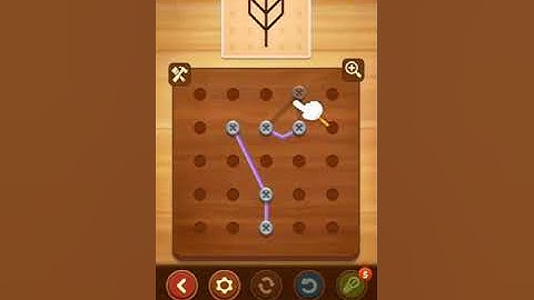 Line Puzzle String Art Maple Level 28