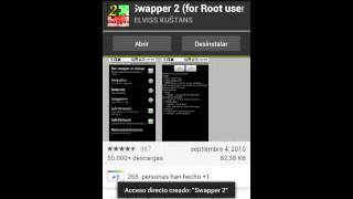 Tutorial Swapper y Swapper 2 - Aumentar Ram Virtual (swap) en Android