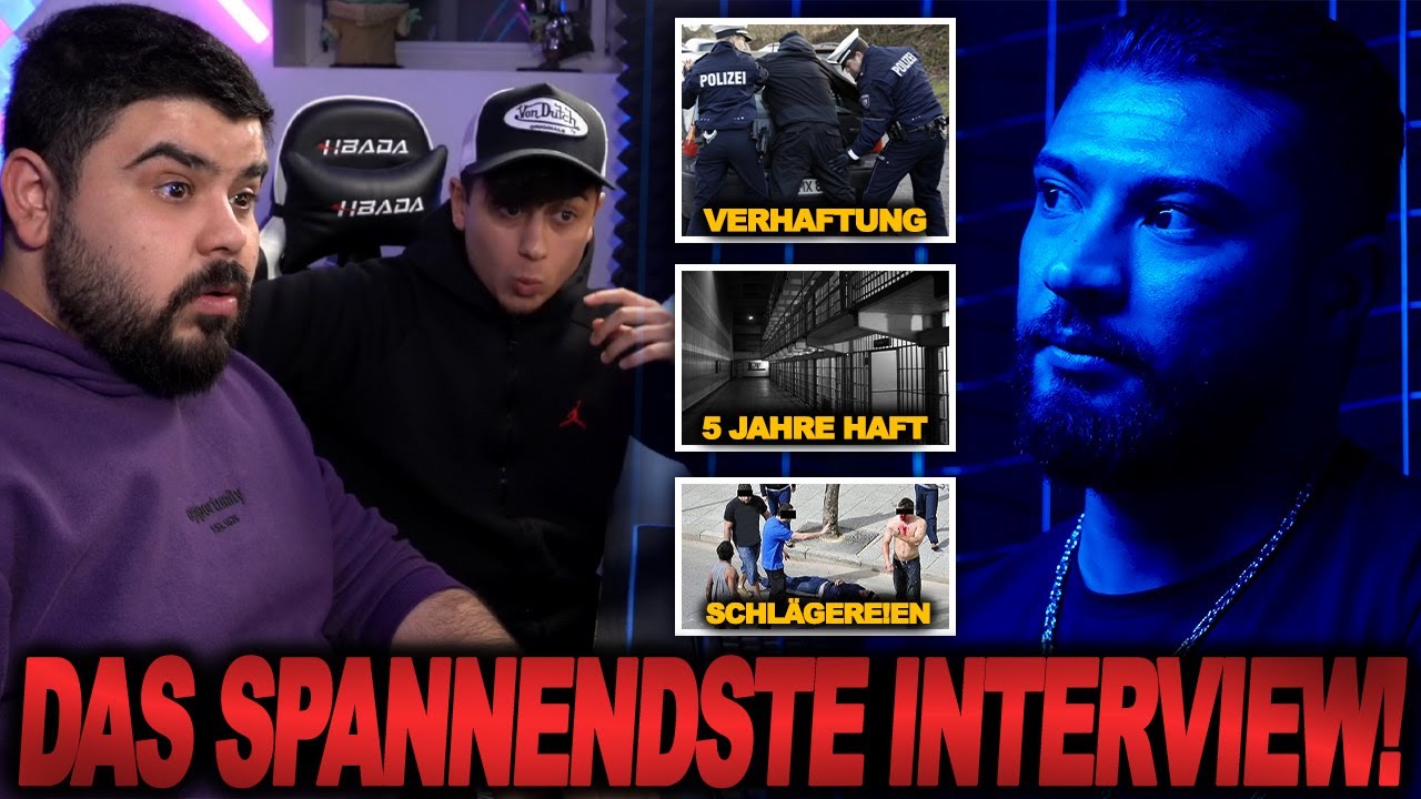 OMAR über 5 JAHRE HAFT & SCHLÄGERE!EN IM KNAST ! Verbotenes Interview Reaction