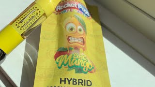 Rocket Pops EXOTIC MANGO Liquid Diamonds Vape Cart Review
