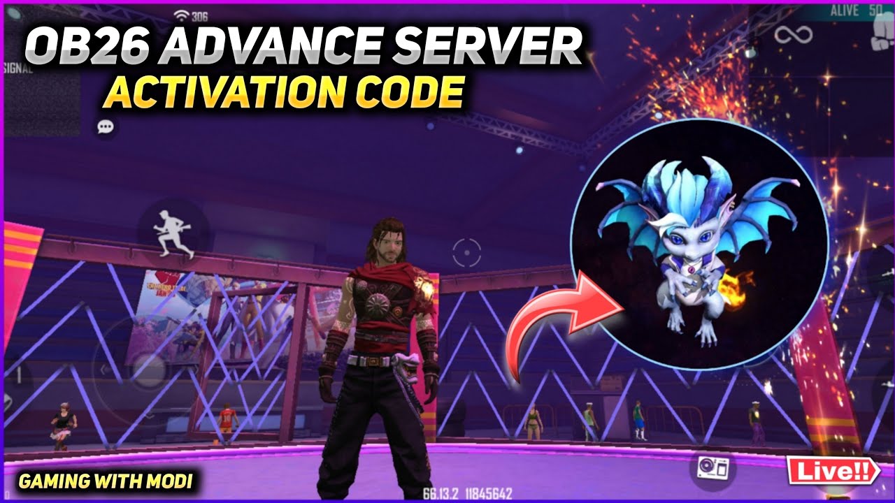 OB26 Advance Server Live | How To Get Activation Code Ob26 Advance Server | Gaming With Modi 