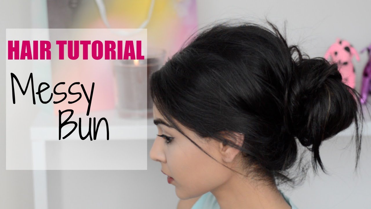 tutorial Messy Bun Tutorial Hair With   hair Volume messy  YouTube youtube  bun