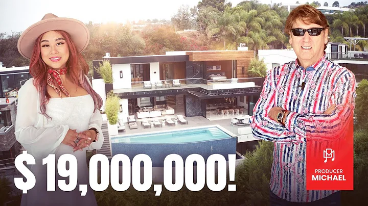 INSIDE A $19,000,000 HOLLYWOOD HILLS MANSION WITH ...