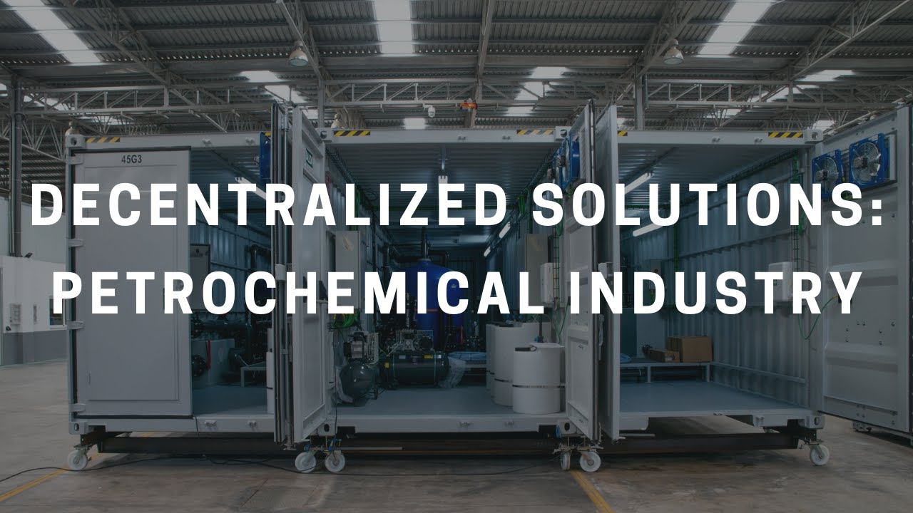 Decentralised solution: Wastewater treatment petrochemical industry