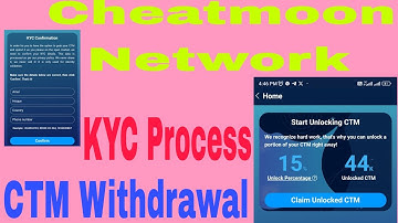 Cheatmoon Network KYC Fill Up कैसे करें।। CTM Coin Withdrawal Process।। Cheatmoon Network New Update