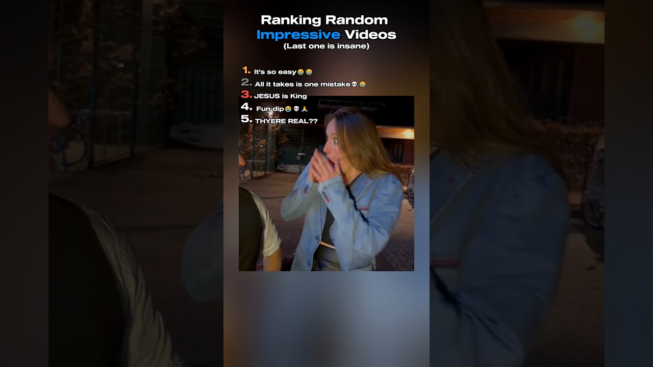 Рейтинг случайных впечатляющих видео #tiktok #shorts