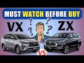 Innova Crysta ZX 2023 | VX vs ZX | Features | Detailed Review | Price Comparison