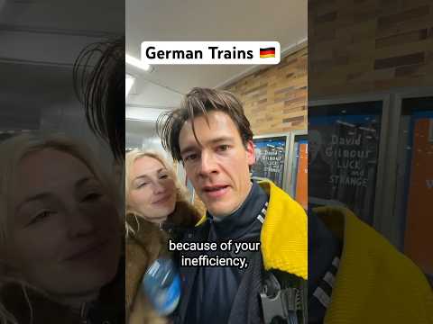 Taking my Jewish Wife on a German Train