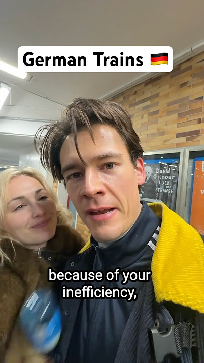 Taking my Jewish Wife on a German Train