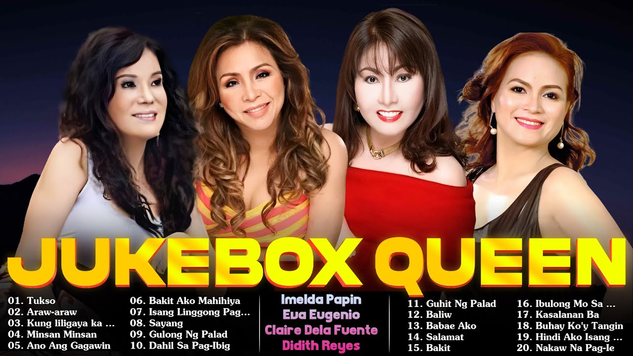 Imelda Papin, Claire de la Fuente, & Eva Eugenio: The Original Jukebox Queens 💖 Timeless Opm Classic